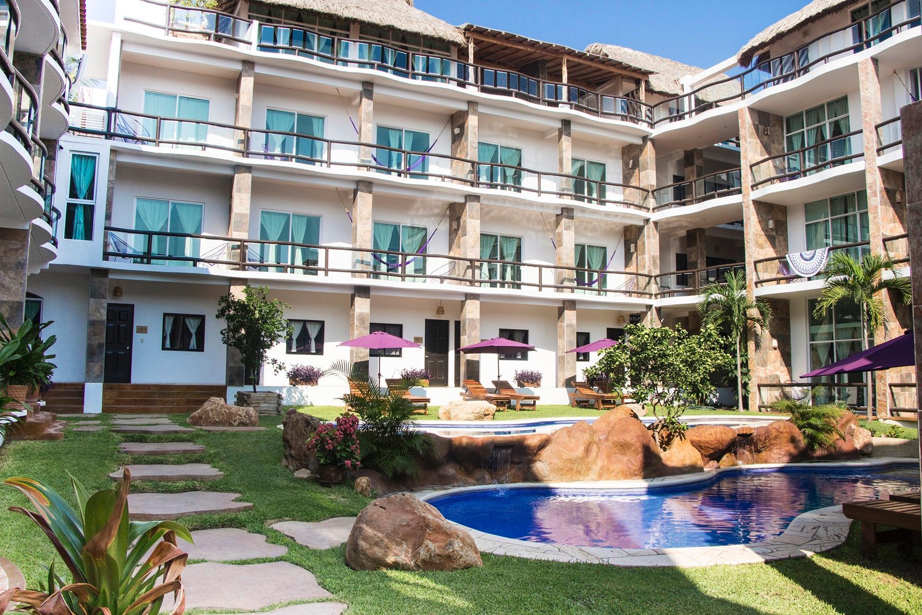 Hotel Rockaway Puerto Escondido  Eksteriør billede