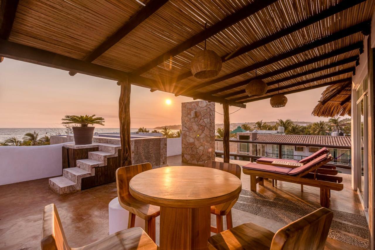 Hotel Rockaway Puerto Escondido  Eksteriør billede